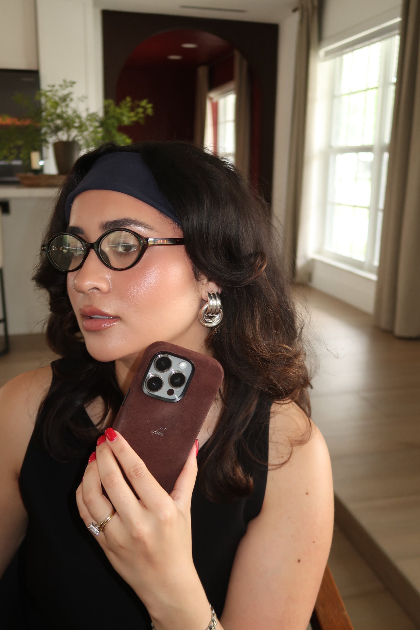 Selah Suede iPhone Case
