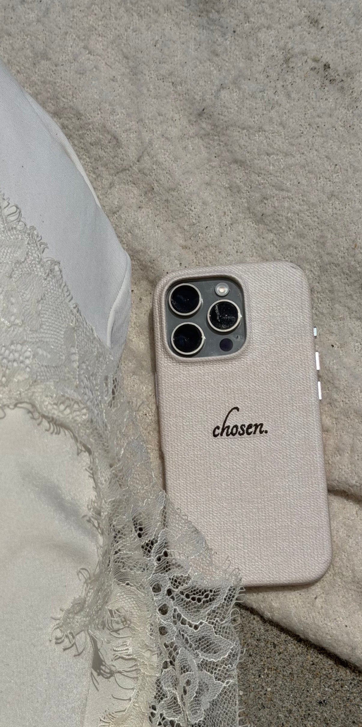Chosen Linen iPhone Case