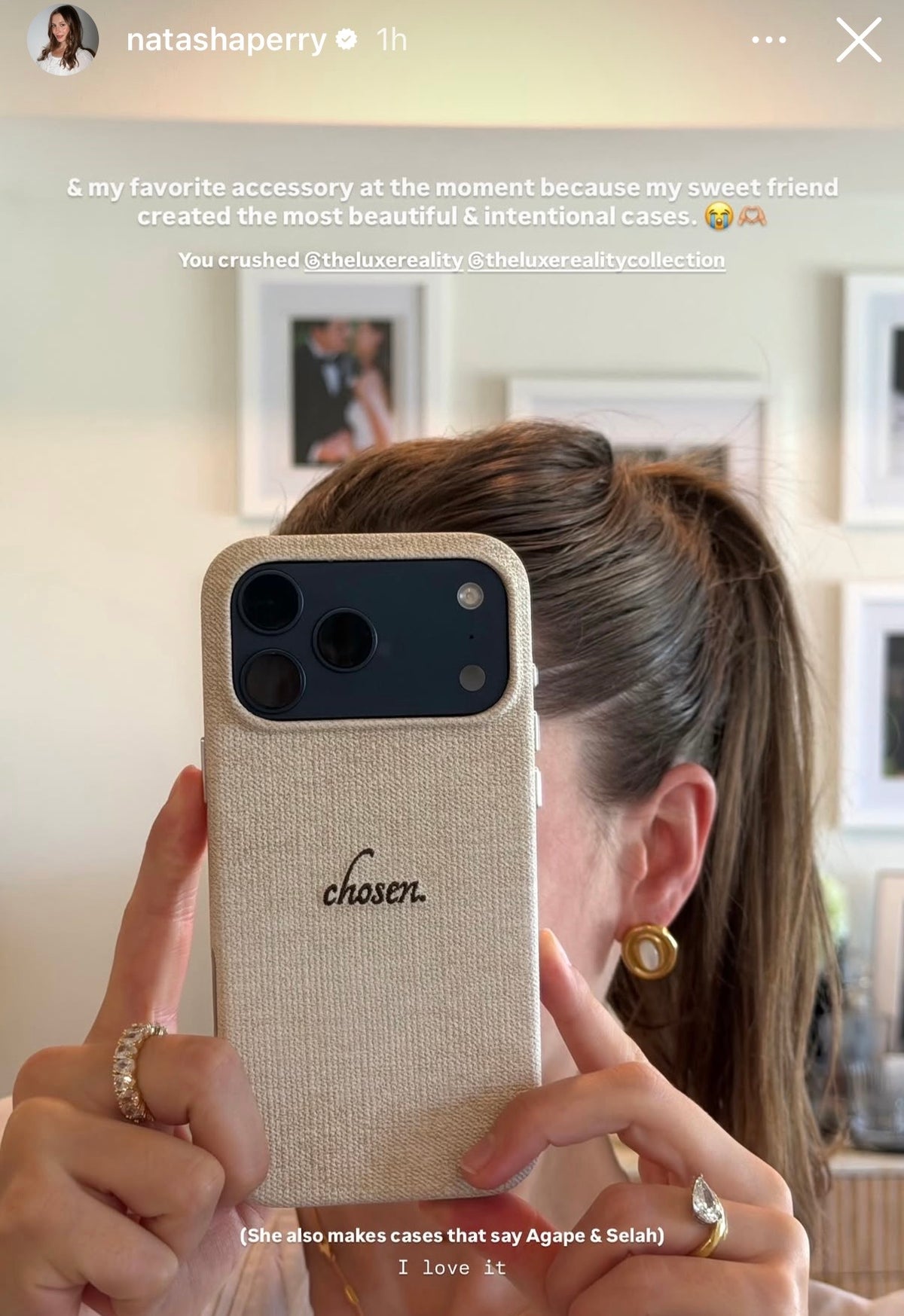 Chosen Linen iPhone Case