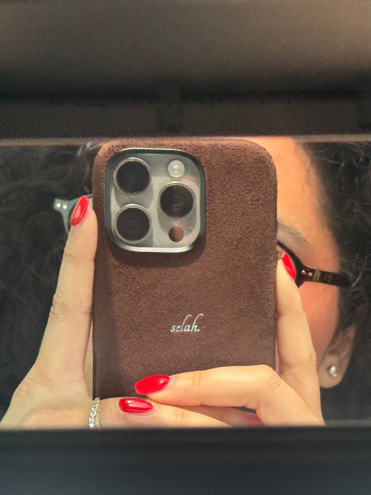 Selah Suede iPhone Case
